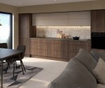 Dřezová baterie SAT Aurum s otočným ramínkem broušená zlatá SATBAUR280BG SATBAUR280BG