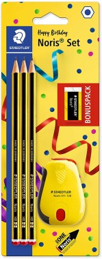 Staedtler Staedtler, 120 SBK3P2, Noris Club, sada grafitových tužek s příslušenstvím, 5 ks