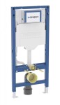 GEBERIT - Duofix Set předstěnové instalace, klozetu ME by Starck a sedátka softclose, tlačítko Sigma50, alpská bílá SANI11CP3115