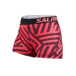 Běžecké šortky SALMING Energy Shorts - Coral/All Over Print Velikost textilu: L