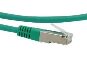 Primecooler Cat6 FTP zelená / Patch kabel / RJ-45 / 1 m / 26 AWG měď (PC-CABFTP6-1copper-green)