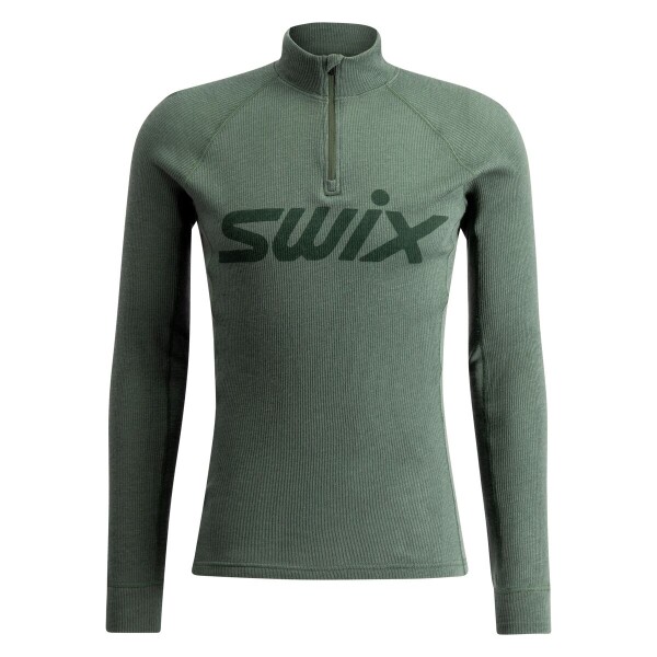 Pánské funkční triko Swix RaceX Merino Half Zip M