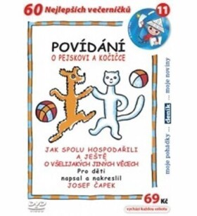 Povídání o pejskovi a kočičce - DVD - Josef Čapek