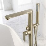 REA - Volně stojící baterie Logan Brush Gold REA-B2221