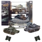 RC TANK T34 vs TIGER (sada 2ks) 1:24 - Sparkys