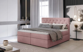 Boxspring Loree Rozměr: 160 x 200 cm, látka: MatVelvet 63
