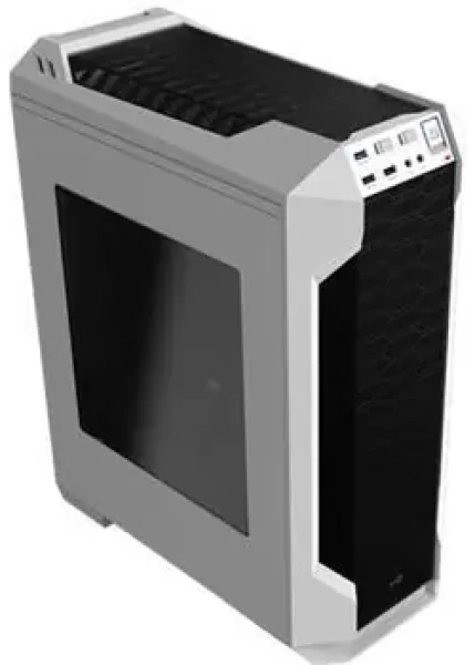 AeroCool LS-5200 bílá / PC skříň / Bez zdroje / ATX (LS5200 White)