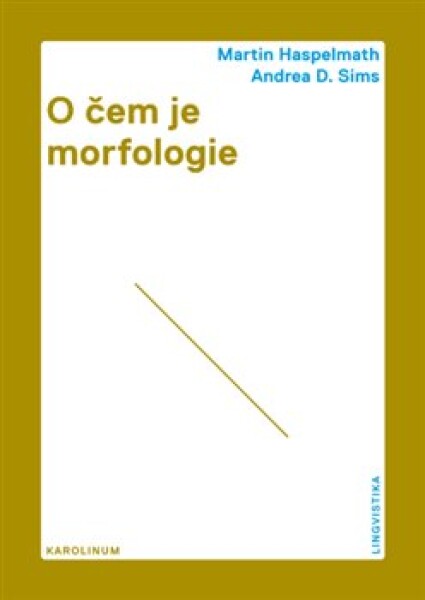 čem je morfologie Martin Haspelmath