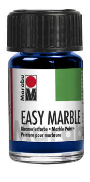 Marabu Mramorovací barva Easy Marble 15 ml 55 modrá ultramarín