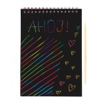 Vyškrabovací notes barevný 10 listů