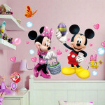 Samolepka Minnie a Mickey Mouse