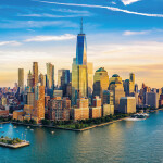 Nástěnný poznámkový kalendář 2026 NOTIQUE - New York, 30 x 30 cm