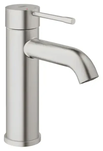 Grohe Essence S supersteel / Umyvadlová baterie / SilkMove / EcoJoy / QuickFix Plus (23590DC1)