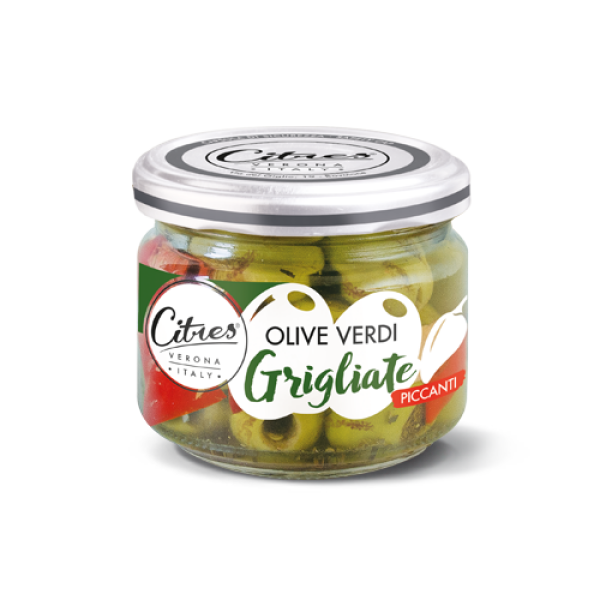 Citres Olive Verdi Grigliate Piccanti 230 g