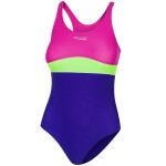 Aqua-speed Plavky Emily pro mládež růžové a fialové 146 cm