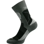 VOXX Ponožky thermo TREKING froté TMAVĚ ŠEDÉ 35-37 103663