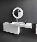 Laufen - Kartell Umyvadlo 1200x460 mm, se 3 otvory pro baterii, SaphirKeramik, bílá H8133320001581