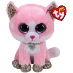 BEANIE BOOS FIONA, 24 cm - růžová kočka