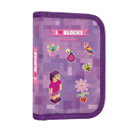 Školní penál 1-patrový prázdný KARTON P+P, 2 chlopně - Playworld Girl