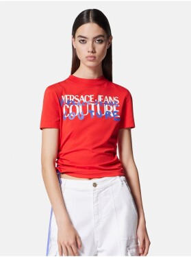Červené dámské tričko Versace Jeans Couture dámské