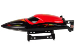 Mamido Motorový člun na dálkové ovládání Streamer R/C 2,4 GHz červený