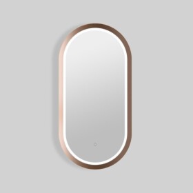Zrcadlo se senzorem SAT Aurum 40x80 cm rose gold SATZAUR4080BRG SATZAUR4080BRG