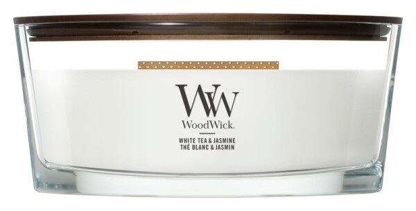 Vonná svíčka elipsa loď White Tea & Jasmine