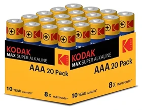 Kodak MAX SUPER AAA / Alkalická baterie / 20 ks (KOD-LR3MAXPK20)