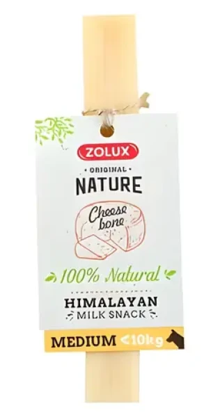 Inaba Cheese Bone Medium / Dentální pamlsky pro psy / sýrová příchuť / malá plemena (6-10 kg) (482311)
