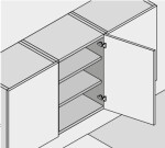 BLUM 71T3590 naložený Inserta 110° (157369)