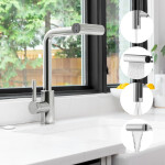 INVENA - Dřezová baterie Nelia 4-funkční Trend, chrom BZ-34-001-A