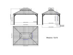 Sojag Messina 12x16 363x483x307 cm antracit