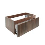 Koupelnová skříňka s umyvadlem SAT Evolution 78x30x44,8 cm ořech mat SATEVO80NAU2B SATEVO80NAU2B