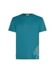 Pánské merino tričko s krátkým rukávem ICEBREAKER Mens 150 Tech Lite SS Tee 30th Anniversary, Topaz velikost: S