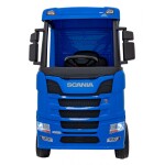 Mamido Elektrický kamion Scania R-SERIE 4x4 modrý