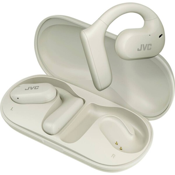 JVC HA-NP35T In Ear Headset Bluetooth®, Bez kabelu bílá Nabíjecí pouzdro, odolné vůči potu Hi-Fi