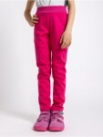 Dětské softshellové kalhoty s fleecem Unuo Sporty fuchsiová