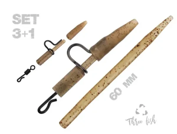 Zfish Závěska Heavy Duty Clip Complete Set 60mm 5ks (ZF-9160)