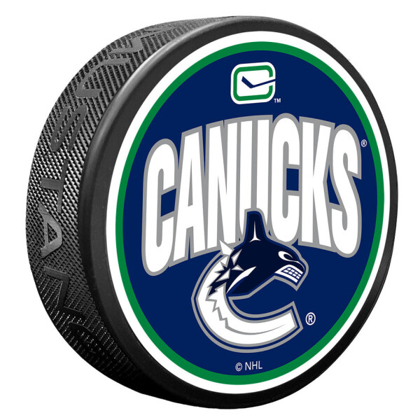 Mustang Puk Vancouver Canucks NHL Wordmark