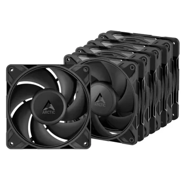 ARCTIC P12 Pro PST LN (5ks) / Přídavný ventilátor / 120 mm / 450–2000 RPM / 48 CFM / 25 dB / 4-pin PWM (ACFAN00350A)