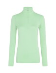 Dámské merino tričko s dlouhým rukávem ICEBREAKER Wmns 175 Everyday LS Half Zip, Glass velikost: M