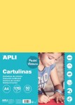 APLI A4, světle žlutý