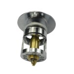 Mereo Výpusť uzavírací CLIC-CLAC, celokovová s přepadem, pochromovaná mosaz, ø 5/4", vytahovací se sítkem CH03V