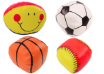 Mamido Měkké sportovní míče basketbal rugby fotbal baseball sada 4 ks