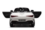 Mamido Elektrické autíčko Mercedes AMG SL63 4x200W 24V bílé EVA, ECO kůže
