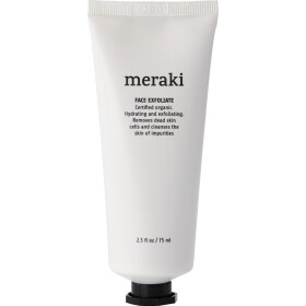 Meraki Peeling na obličej 75 ml, bílá barva, plast