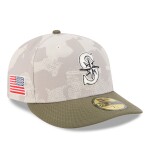 New Era Pánská kšiltovka Seattle Mariners MLB 2025 Authentic Armed Forces Pre-Curved 59FIFTY Fitted Velikost: 7 5/8
