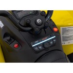 Mamido Dětská elektrická čtyřkolka Maverick ATV 2x200W žlutá