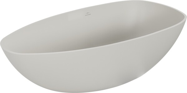 MEXEN - Imola volně stojící vana litý mramor 160 x 81, beton mat 57281608061