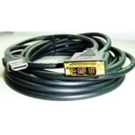 Kabel HDMI-DVI 3m, M/M stíněný, zlacené kontakty (KAB051I24)